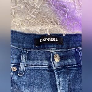 Ankle high rise stretch Express jeans 4/R